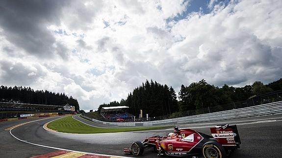 La montaña rusa de Spa Francorchamps