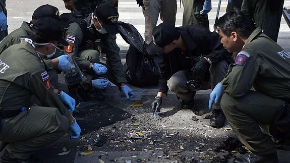Tailandia busca a un segundo implicado en el atentado de Bangkok