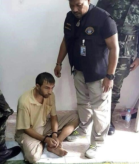 El sospechoso del atentado de Bangkok no está cooperando, según el Ejército tailandés