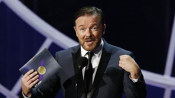 Ricky Gervais regresa como presentador de los Globos de Oro