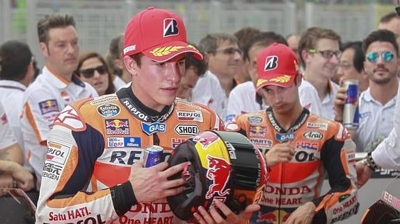 Marc Márquez: «Hablaremos en Valencia»