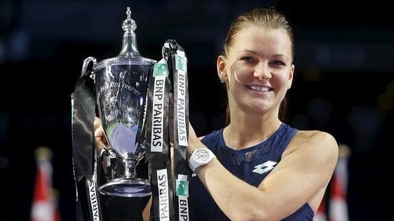 Radwanska es 'maestra'