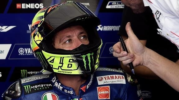 Rossi: «Deseo sólo pensar en lo que acontecerá en la pista»