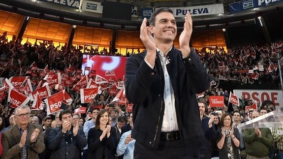 Sánchez arremete contra «las otras izquierdas» y el PP «de la corrupción»