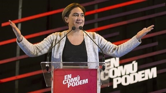 Ada Colau aboga por un referéndum para normalizar el debate catalán