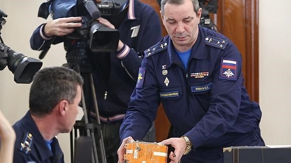 Las cajas negras del bombardero ruso derribado por Turquía están dañadas
