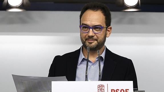 Hernando afirma que el Comité Federal del PSOE reiterará su «no» a Rajoy