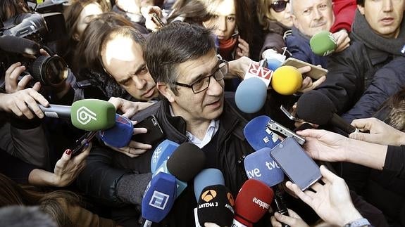 Patxi López: «Está por ver si Susana Díaz encabeza» una «operación derribo» de Sánchez