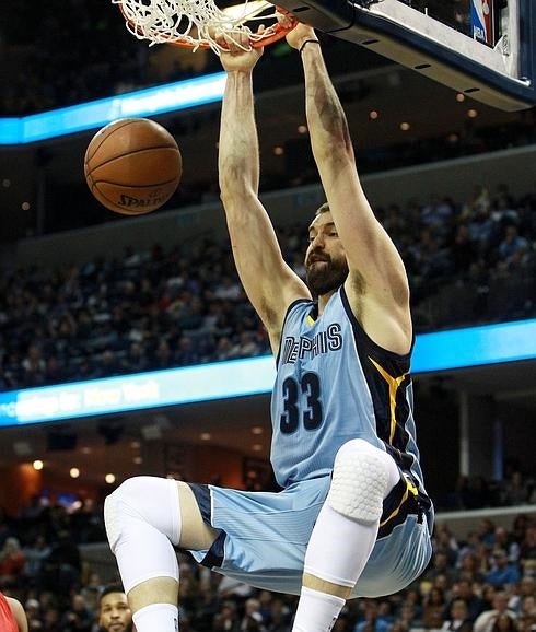 Marc Gasol y Conley deciden el cuarto triunfo consecutivo de los Grizzlies