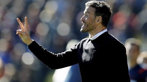 Luis Enrique: «Hicimos lo necesario para ganar, pero el Levante tuvo opciones»