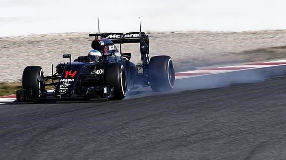 Fernando Alonso finaliza tercero en la segunda semana de entrenamientos de Montmeló