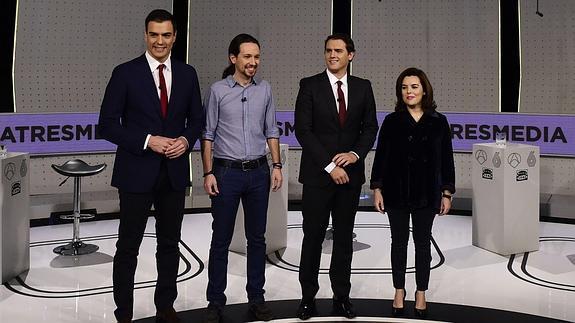 TVE y Atresmedia luchan por hacerse con un debate a cuatro con Mariano Rajoy