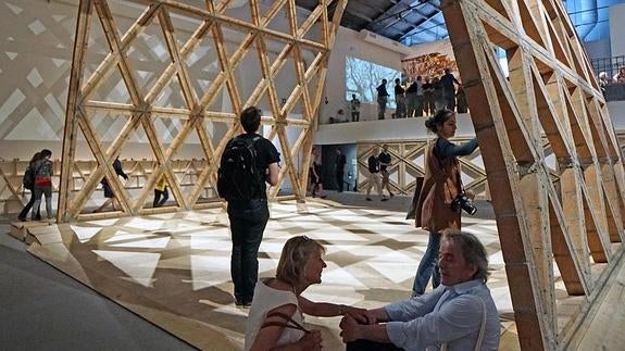 El pabellón de España gana el León de Oro de la XV Bienal de Arquitectura