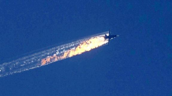 Erdogan se disculpa ante Putin por el derribo de un caza ruso en 2015