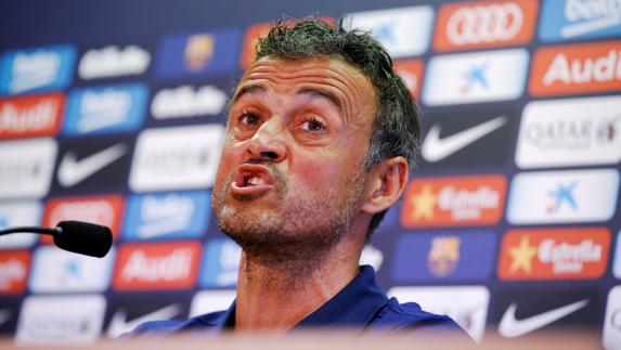 Luis Enrique: «Me ha sorprendido la salida de Alves»