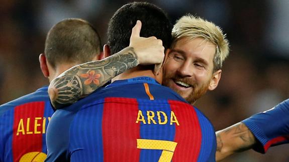 Messi descubre al nuevo Arda