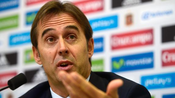 Lopetegui: «No he dormido mucho, las típicas mariposas en el estómago»