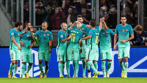 El Barça evita la trampa del Borussia Park