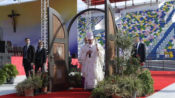 El Papa en Georgia: «La Iglesia es la casa del consuelo»