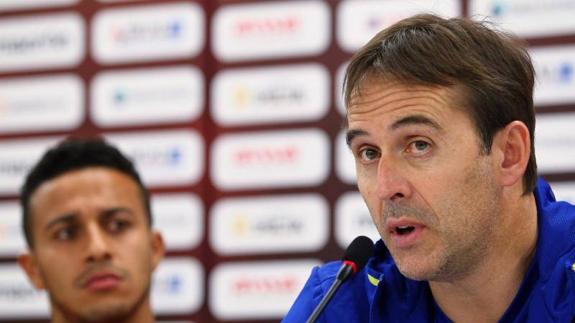 Lopetegui: «Lo más importante es generar ocasiones de gol»