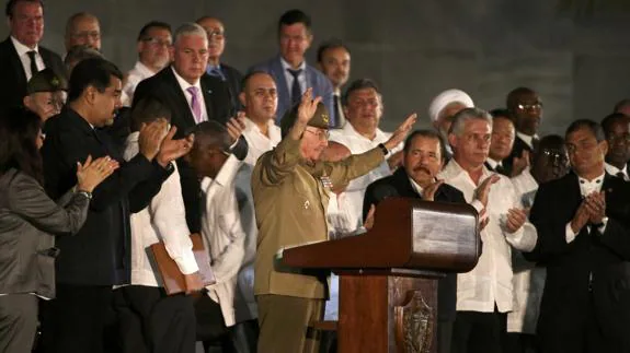 Los líderes internacionales despiden a Fidel