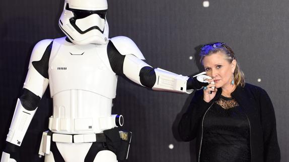 Carrie Fisher terminó de rodar el episodio VIII de 'Star Wars' antes de su muerte