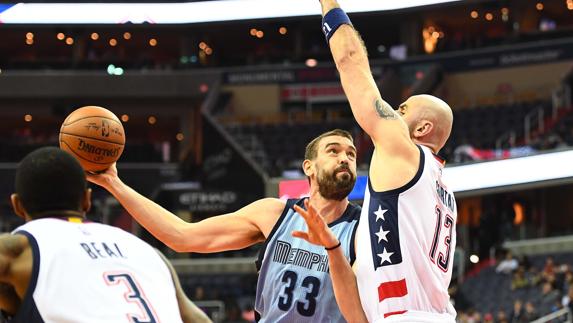 Un gran Marc Gasol no puede evitar la derrota de los Grizzlies