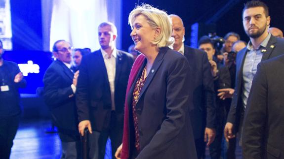 Le Pen abre la campaña de las presidenciales con la promesa de «libertad» para Francia