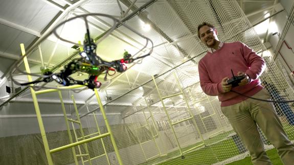 El primer aerodrónomo cubierto tiene base en España