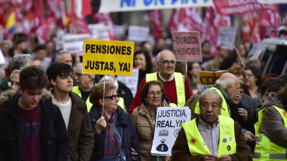 Las Marchas de la Dignidad salen a las calles en defensa de las pensiones