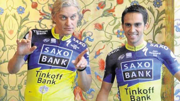 Tinkov: «Contador es un trozo de mierda española»