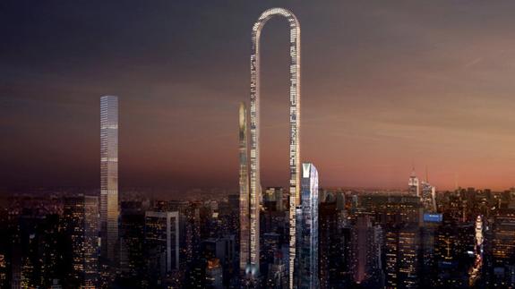 Manhattan se prepara para el edificio doblado más alto del mundo