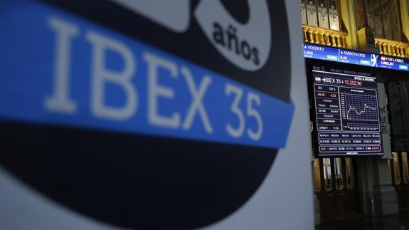 El Ibex se salva al cierre del recorte