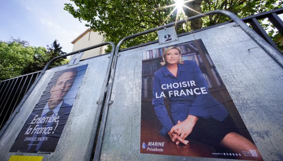 Le Pen desafía a Macron en la recta final de las presidenciales francesas