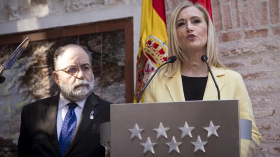 Cifuentes: «El tiempo de los corruptos ha llegado a su fin en la Comunidad de Madrid»