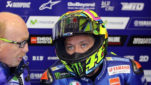 Rossi abandona el hospital tras su accidente de motocross