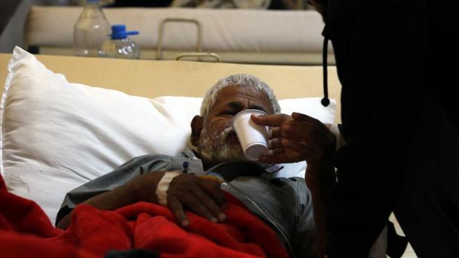 La OMS estima en más de 200.000 los casos sospechosos de cólera en Yemen