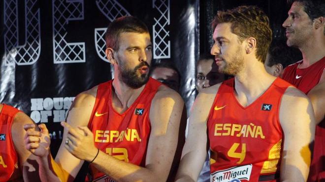 Los Gasol y Navarro, en la lista principal para el Eurobasket