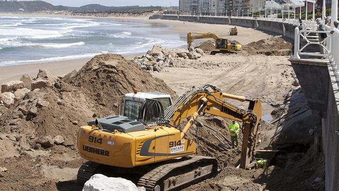 Una escollera profunda y sólida