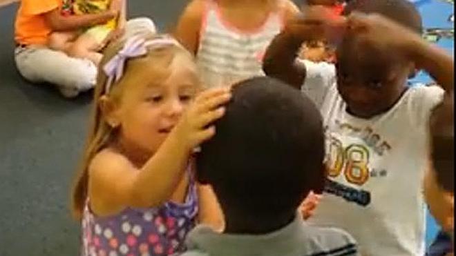 El recibimiento más bonito del colegio