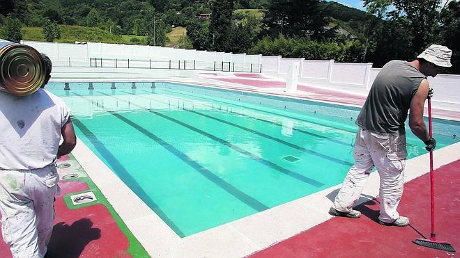 Las piscinas de Riaño, listas para la apertura