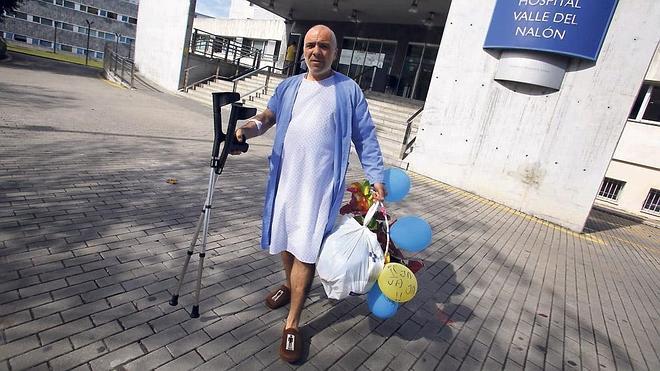 'Goyito', desalojado del hospital