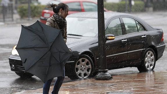 Protección Civil prevé lluvias intensas en Asturias durante los próximos días