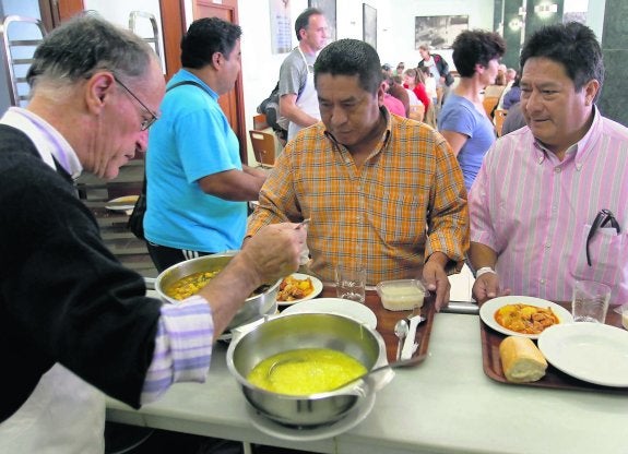 Garbanzos y callos en la Cocina Ecónomica