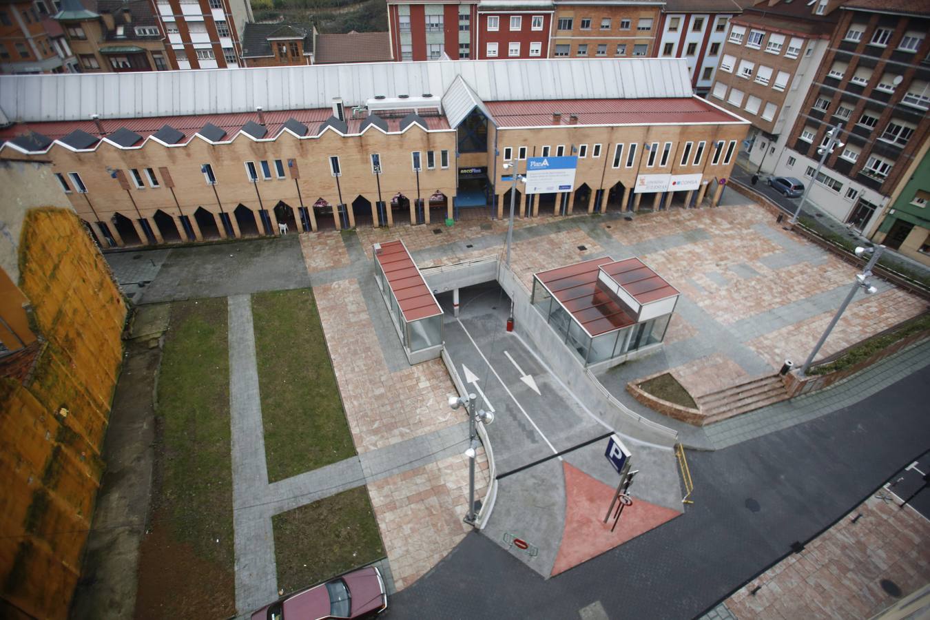 El aparcamiento subterráneo de Langreo ya tiene gestor