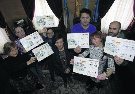 Más de 4.000 pinchos de tortilla en Sama