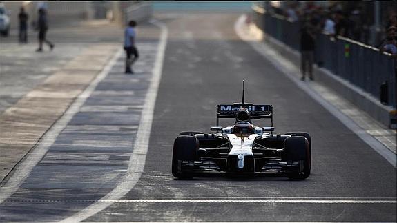 El nuevo McLaren-Honda no acaba de arrancar