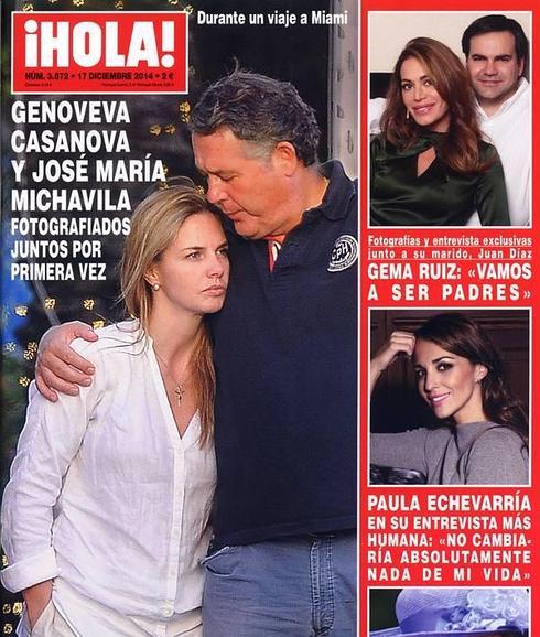 Genoveva Casanova y José María Michavila, juntos en Miami