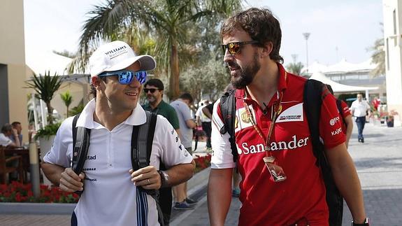 Massa: «Todo el mundo sabía que Alonso iba a dejar Ferrari»