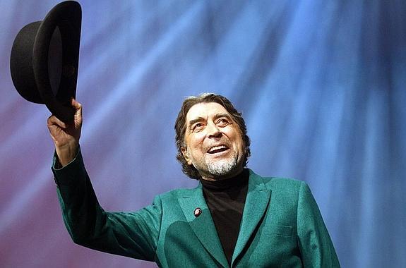 Joaquín Sabina actuará el jueves 16 de abril en Gijón